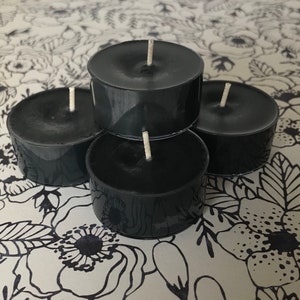 Black Licorice Scented Candles Soy Tealights Rustic Old Fashioned Candies image 4