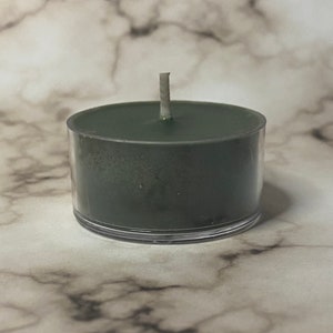 Woods & Earth Scented Soy Candles Tealights Rustic Farmhouse Earthy