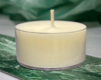 Lily of the Valley Soy Candle Tealight Rustic Fleur