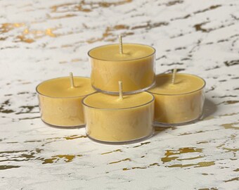 Whiskey Scented Candles Soy Tealight Rustic Home Decor