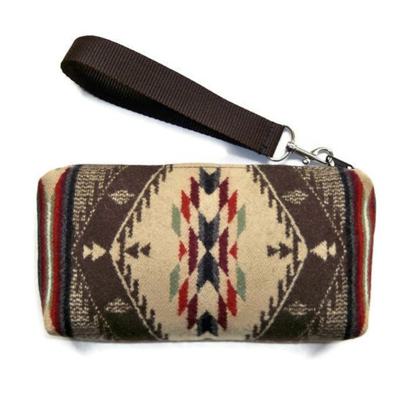 Pendleton Wool Purse Wrist Bag Clutch Spirit of the People