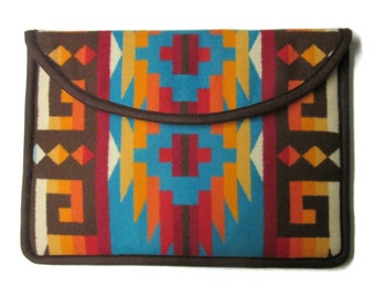 16" MacBook PRO Laptop Cover Sleeve Case Rio Rancho Colorful Blanket Wool from Pendleton Woolen Mills