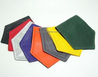 Solid Color Leather Pocket Flag Hankie BDSM Kink (JWL101)