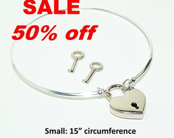 STAINLESS STEEL Discreet Neckwire BDSM Slave Collar