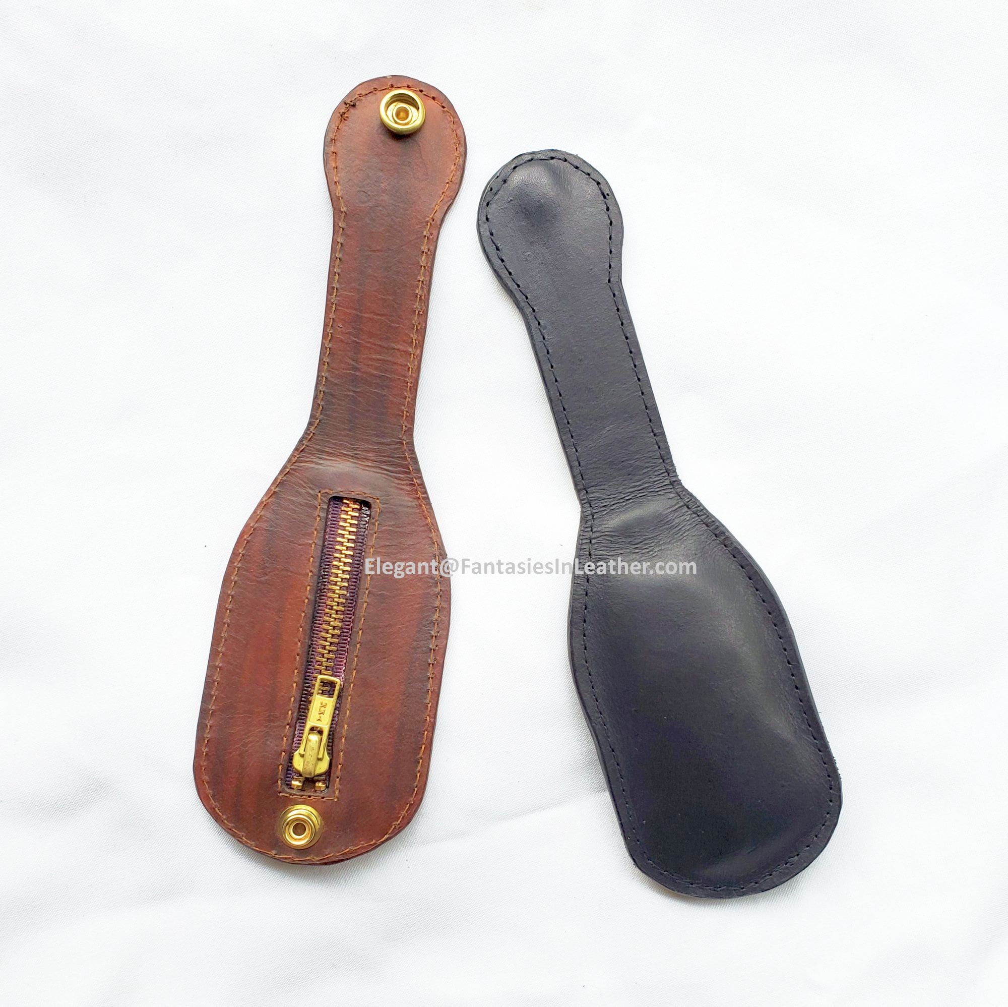 leather change holder