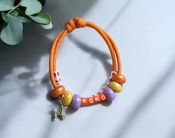 Collar para perros de paracord hecho a mano: ajustable y duradero para exteriores.