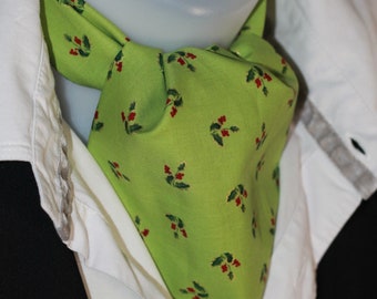 Holiday season, Winter Holly, Day Cravat, Ascot