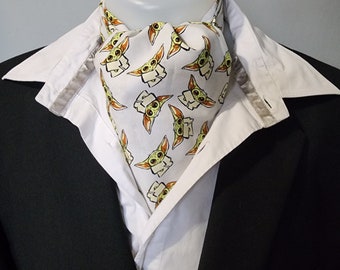 Baby yoda cotton cravat, necktie