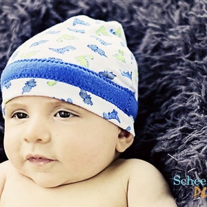 Beanie for babies kids and adults with ruffle option PDF image 5