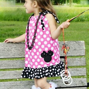 Girls Pillowcase Dress w. Ruffles Sewing Pattern image 5