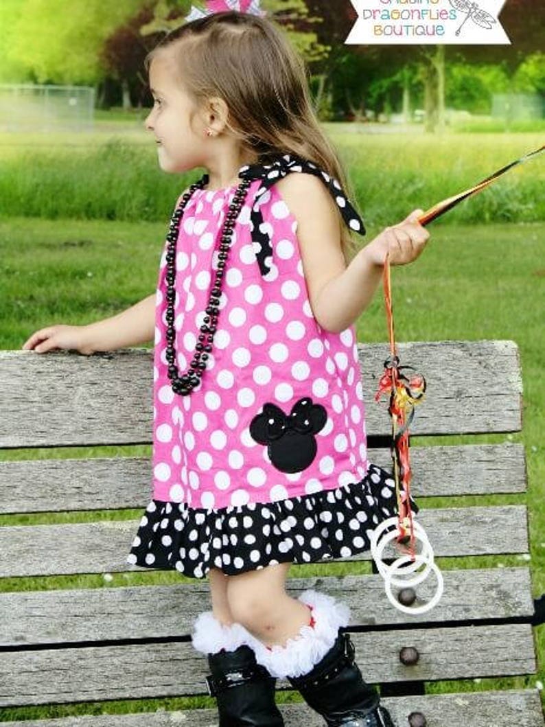 Girls Pillowcase Dress w. Ruffles Sewing Pattern image 5