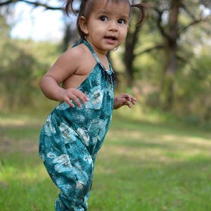 Baby Romper Pattern, Girls Romper Pattern, Baby Romper Pattern Boho Harem Summer sizes newborn - size 12 youth