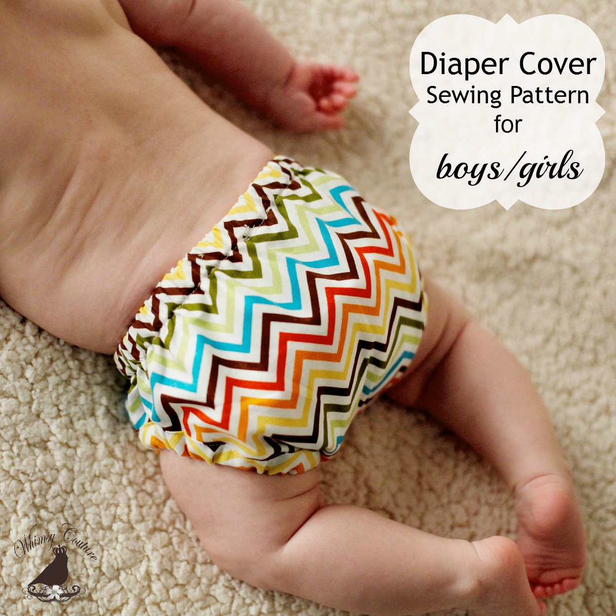 Diaper Cover Sewing Pattern Tutorial 0m2t PDF Instant Etsy