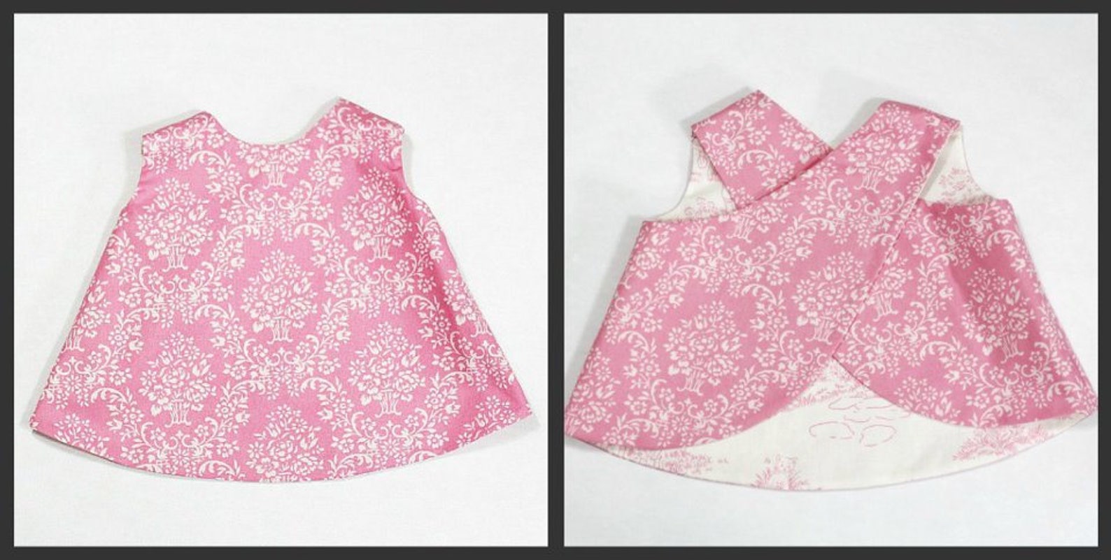 Crossover Top Pattern Sewing Tutorial for Reversible Criss Etsy