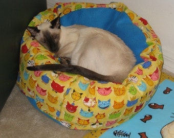 Dog Cat Bed Pattern Tutorial Marshmallow Cuddle Bed cats and dogs PDF