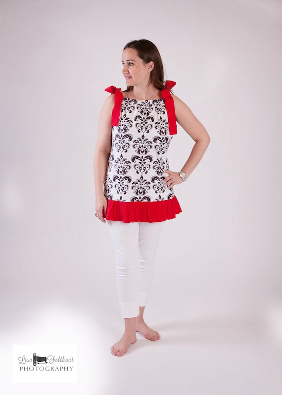 Dress Pattern for Ladies Pillowcase Style Top and Dress Length PDF XS S M L  Xl 2xl 3xl - Etsy