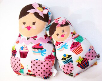 Doll Pattern - Matroyshka Baby Doll - Baby and Mama Instant