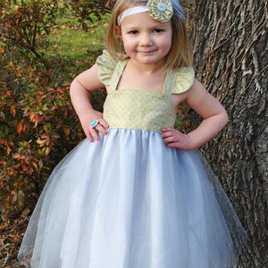 Tulle Dress Pattern PDF Tutorial babies through 12 girls - Almost Famous - girls dress