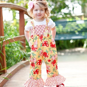 Girls Romper Pattern, Sewing Pattern to Make Cute Bubble Knot Jumpers ...