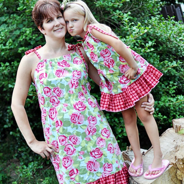 Mommy & Me Pillowcase Top Dress Pattern Bundle