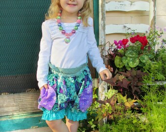 Girls Shorts Pattern Tutorial - Puffer Shorts - 3m-16 girls PDF Instant