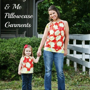 Mommy & Me Pillowcase Top Dress Pattern Bundle - Etsy