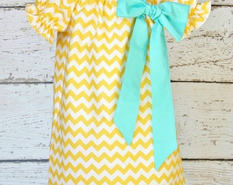 Girls Dress Pattern Bodacious Bow Peasant Easy To Sew 3 sleeve lengths 0m - 12 girls