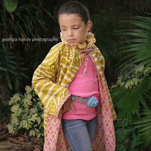 Girls Jacket Pattern -- Ruffler Peasant Jacket -- sizes nb - 12 girls Instant