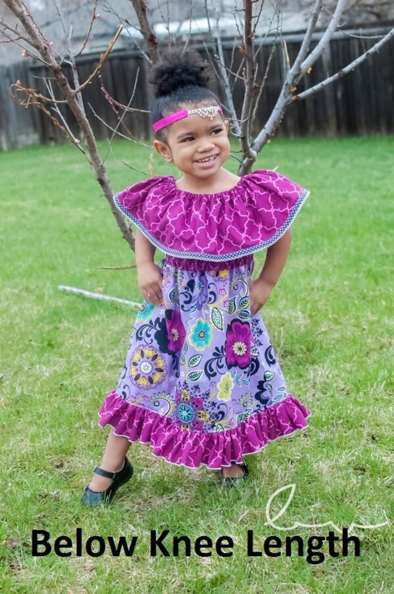 Girls Dress Pattern The Celebration Dress sewing tutorial PDF newborn through 12 girls image 2