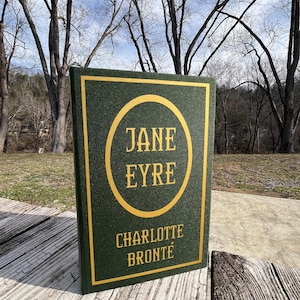 Jane Eyre de Charlotte Brontë Edición limitada Tapa dura reencuadernada