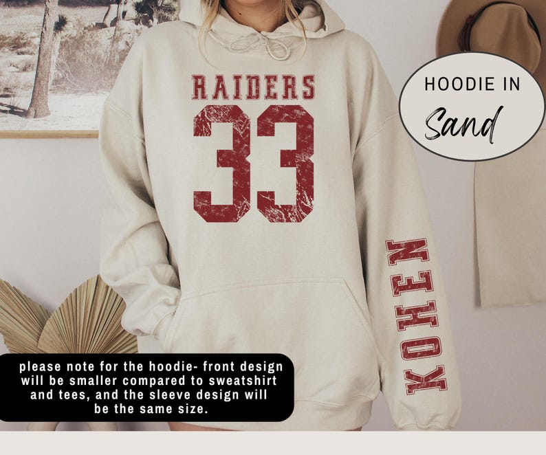 Custom Number Shirt Game Day, Name on Sleeve Sweater, Basketball Mom Shirt, Football Fan Hoodie for Her, Mama Hoodie with Names, Number Tee image 11