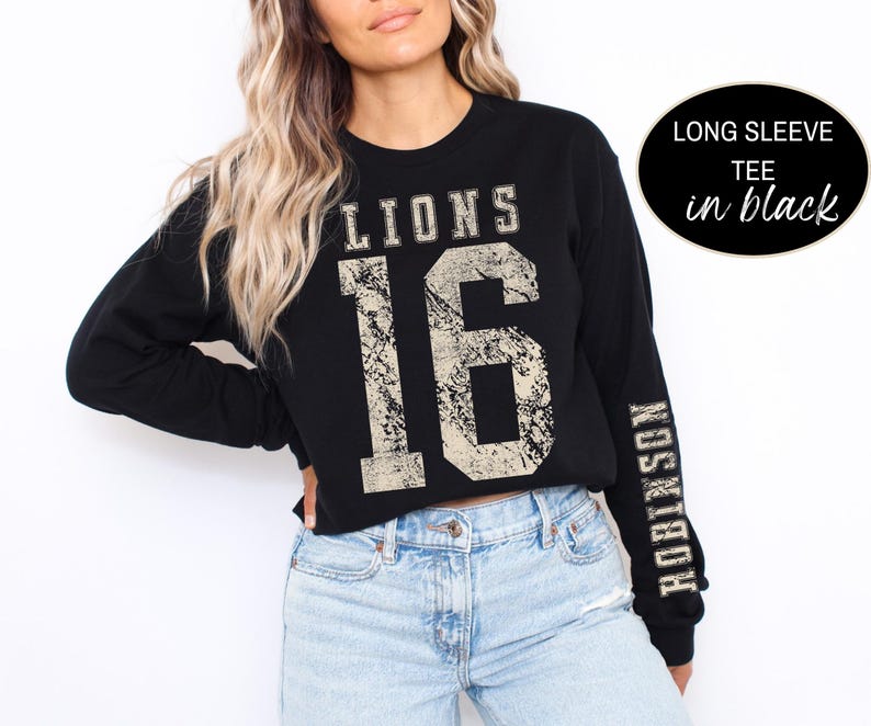 Custom Number Shirt Game Day, Name on Sleeve Sweater, Basketball Mom Shirt, Football Fan Hoodie for Her, Mama Hoodie with Names, Number Tee image 5