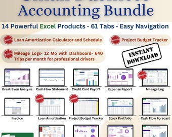 Business Budget Template Excel Spreadsheet Financial Planner Expense Tracker Profit Loss Sheet Download Digital Bookkeeping File Cash Flow