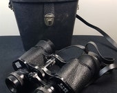 Vintage Hoya Binoculars in Original Carrying Case 8 x 40 Field Coated Optics 6x