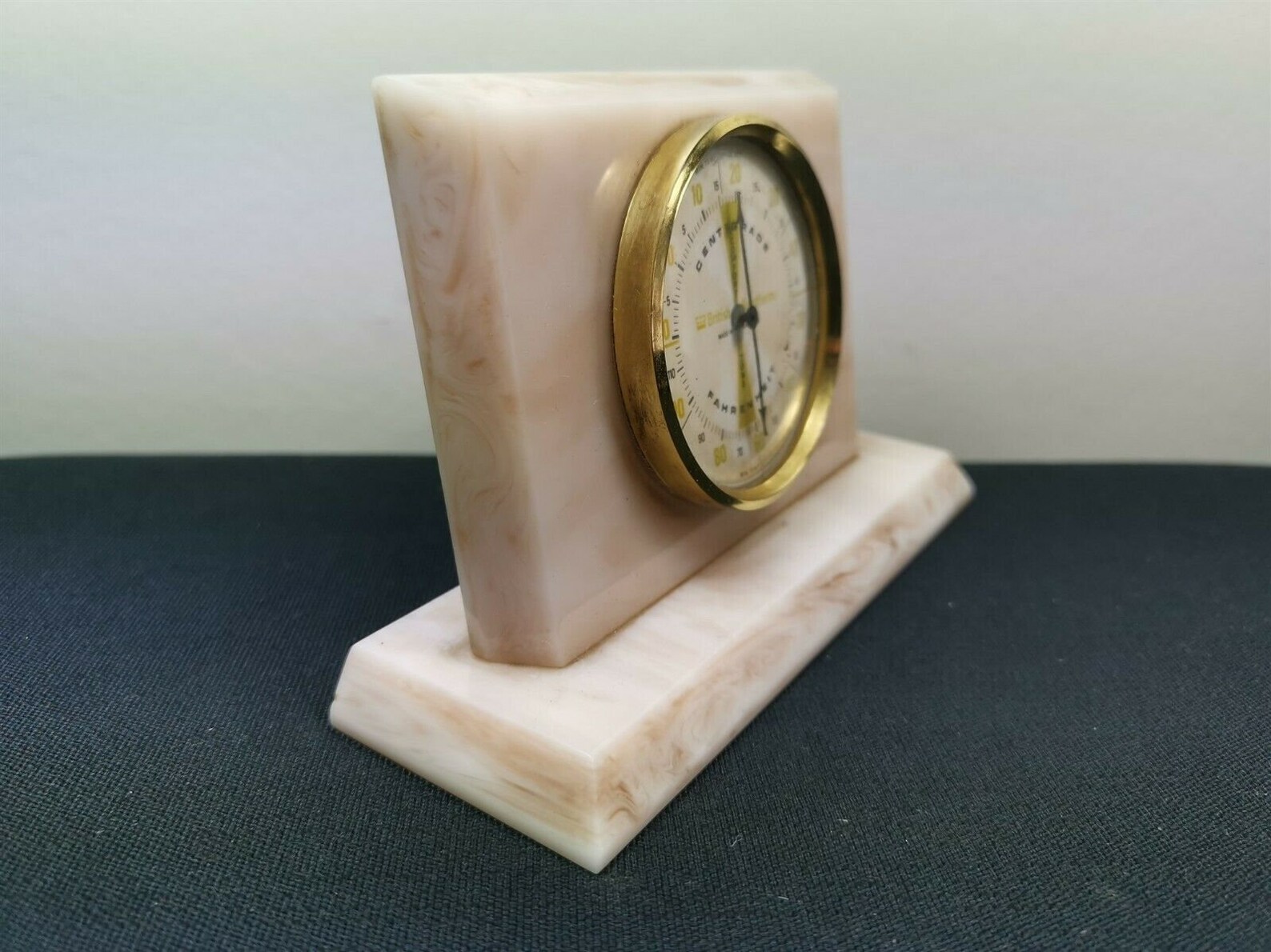 Vintage Thermometer British Rototherm Lucite Plastic for Desk Etsy