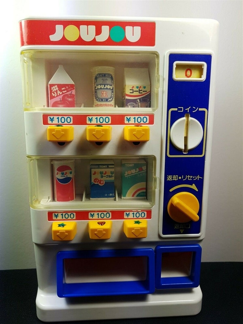 Mini Vending Machine >> Vintage Miniature Vending Machine Tomy Joujou Toy 1989 Japan Etsy Mini Vending Machine >> Vintage Miniature Vending Machine Tomy Joujou Toy 1989 Japan Etsy