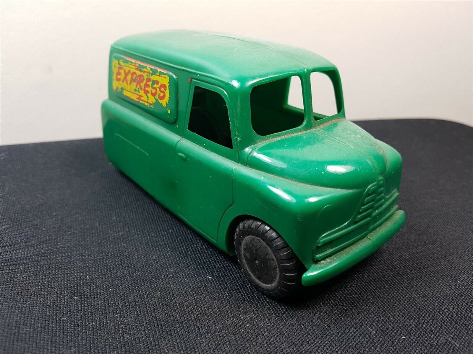 Vintage Friction Van Toy Car Green Plastic and Metal Mid Etsy