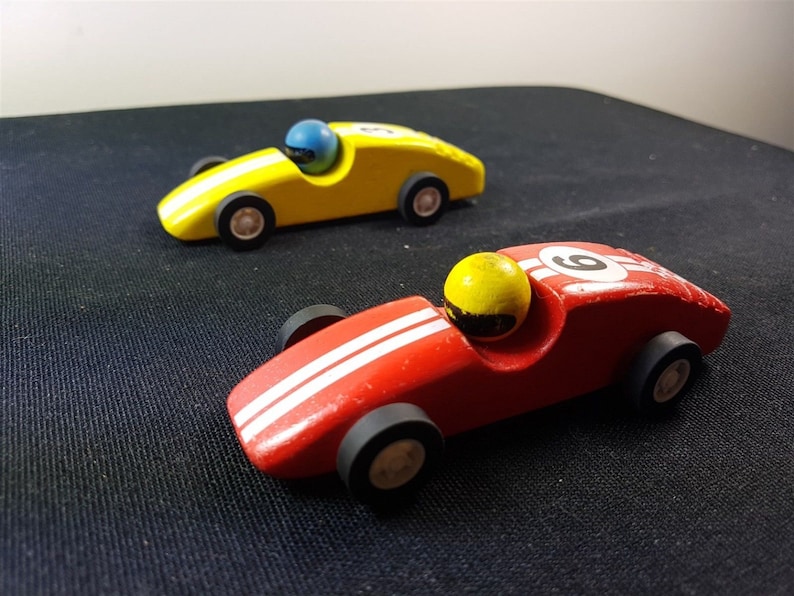 wooden race cars
