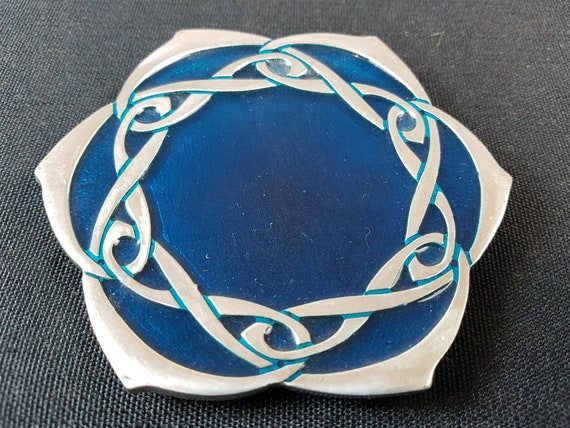 Vintage Jewelry Ring Pin or Coin Tray Dish Celtic