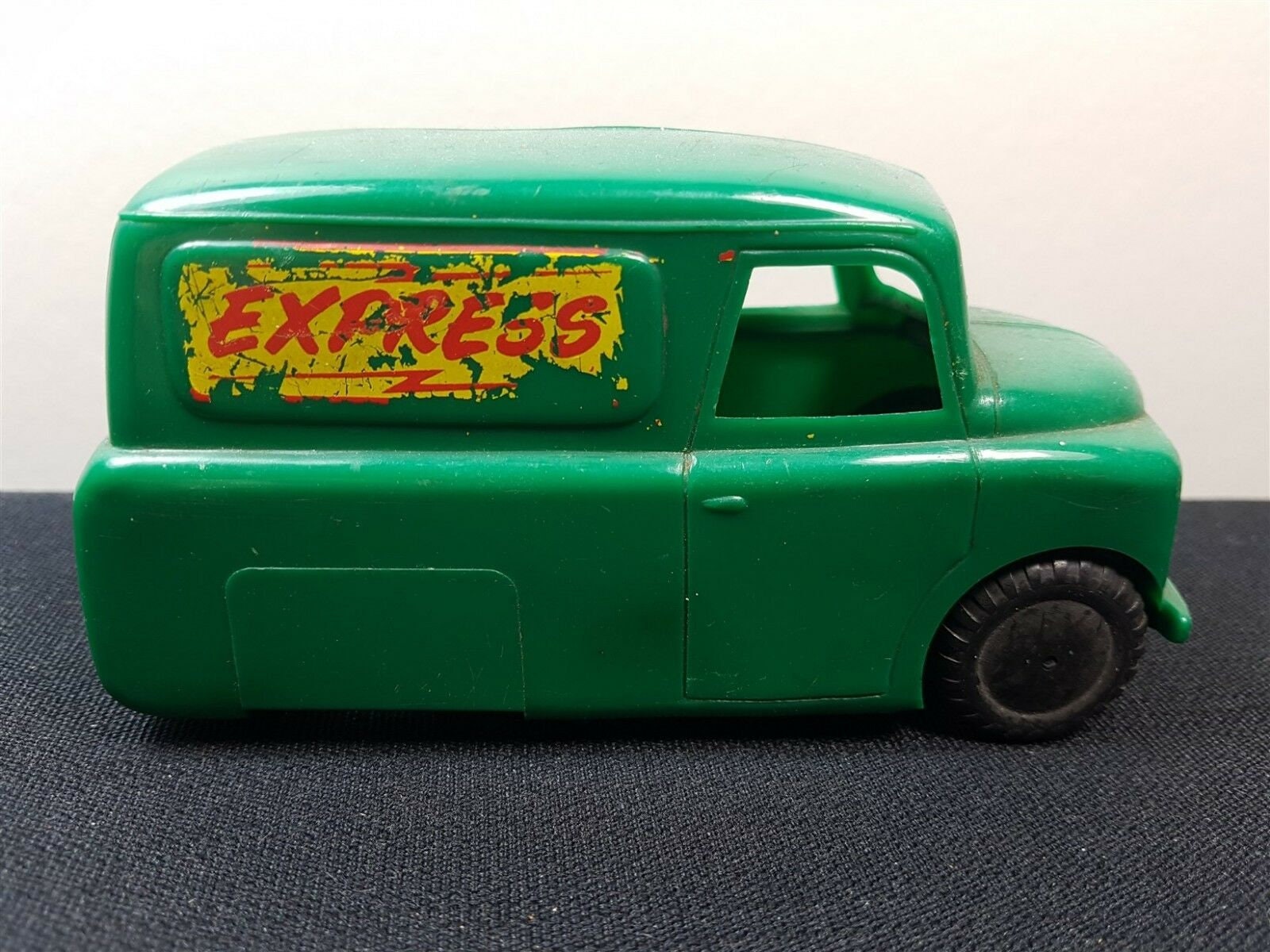 Vintage Friction Van Toy Car Green Plastic and Metal Mid Etsy