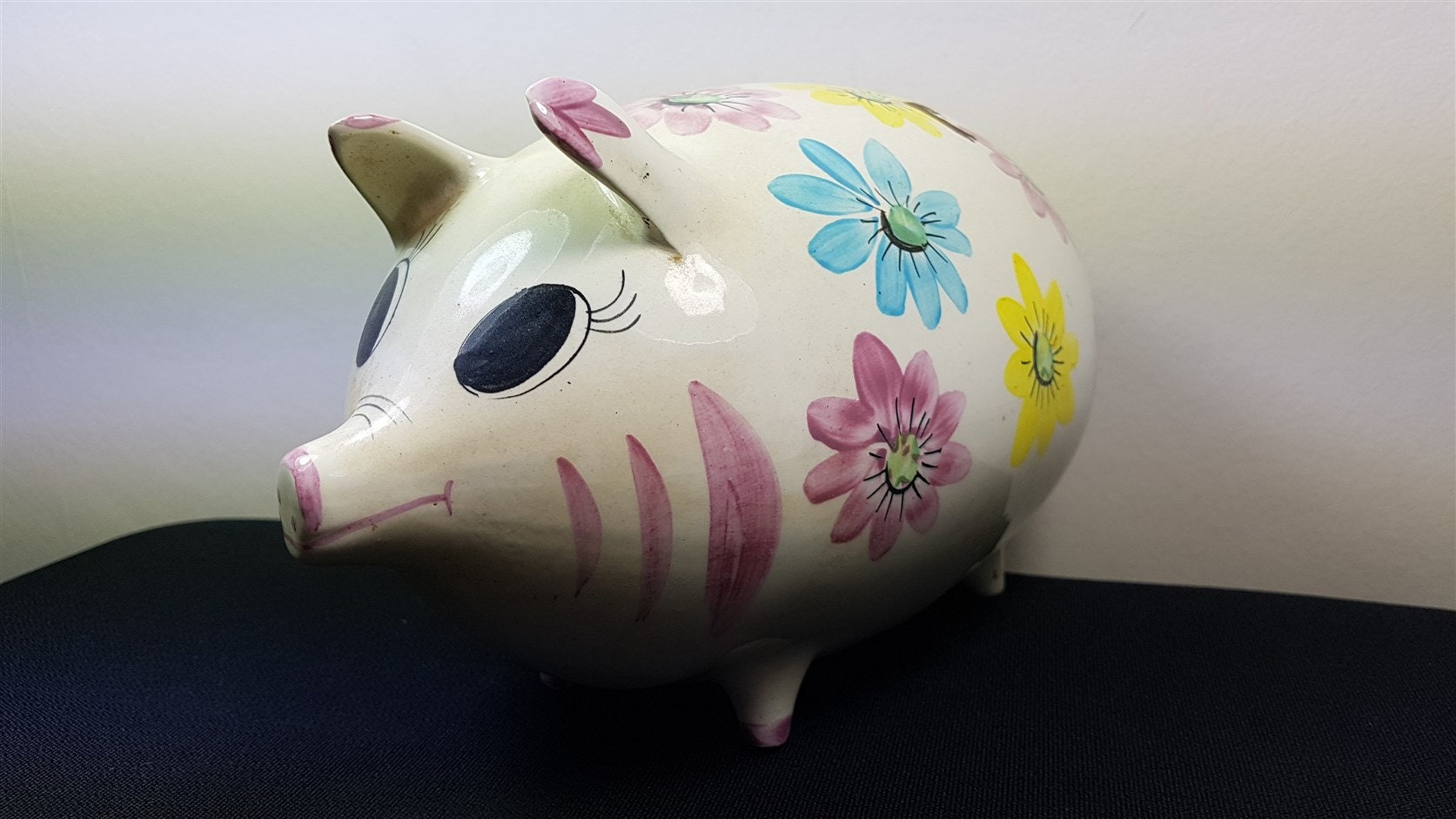 Paint Your Own Piggy Bank Ceramic Novelty Money Box Saving Kids Craft Gift 