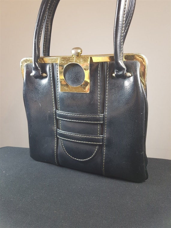 black vinyl bag