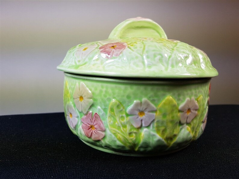 Vintage English Melba Ware Ceramic Lidded Bowl or Storage Jar Etsy