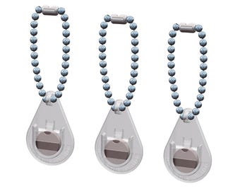 3 Magnet Charms for MirorTag - Additional charms for multiple cars to use with any Mirortag holder for Handicap or disabled Parking Placard