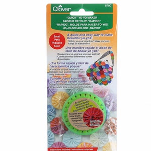 Quick Yo-Yo Maker Small by Clover, 8700
