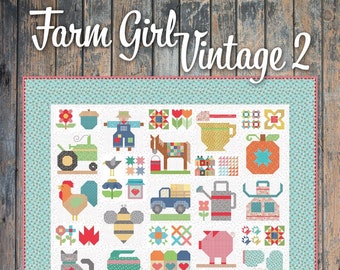 Farm Girl Vintage 2 Book by Lori Holt of Bee In My Bonnet for Its Sew Emma