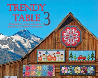 Trendy Table 3 Book by Heather Peterson ANK332