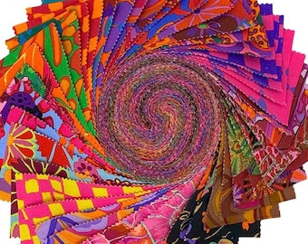 Au Fil d'Emma - Dessus de lit en tissus Kaffe Fassett