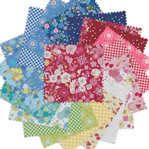 Tiny Secrets 5&quot; Fabric Squares Charm Pack by Pat Sloan for Benartex, TINY5PK, SQ14