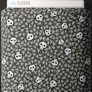 Cloud9 Gothic Whimsy Poison Ivy Fabric 228000, Anequ Studio 100% Organic Cloud 9 Cotton Fabric